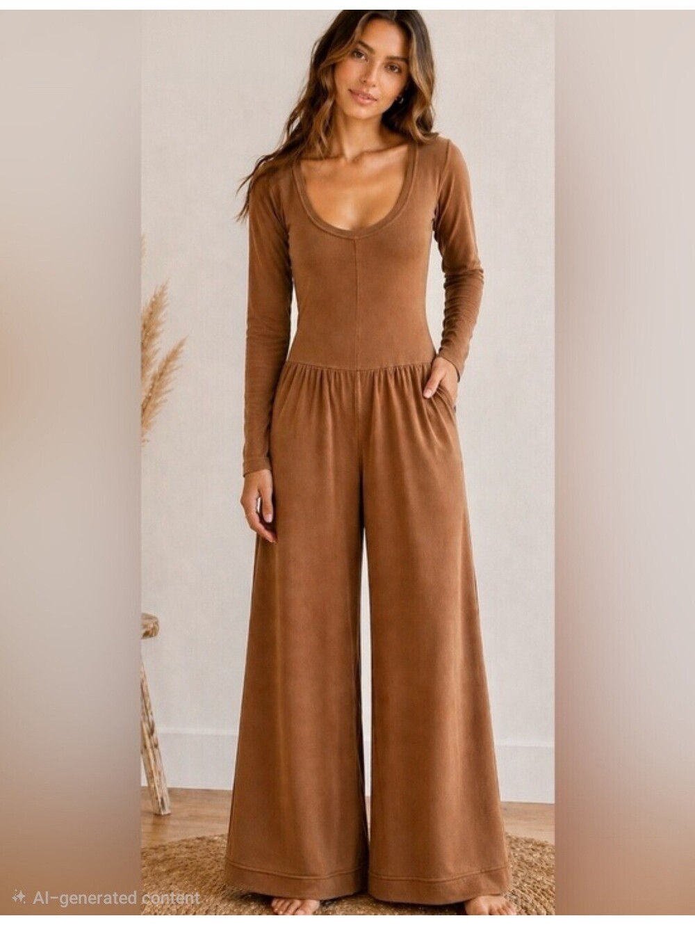 Free People FP Movement Hot Shot Wide-Leg Onesie Jumpsuit SZ Small